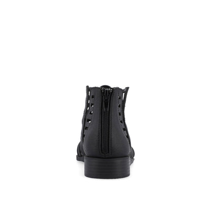 Journee DELILAH GLADIATOR SANDALS IN VEGAN LEATHER - Black