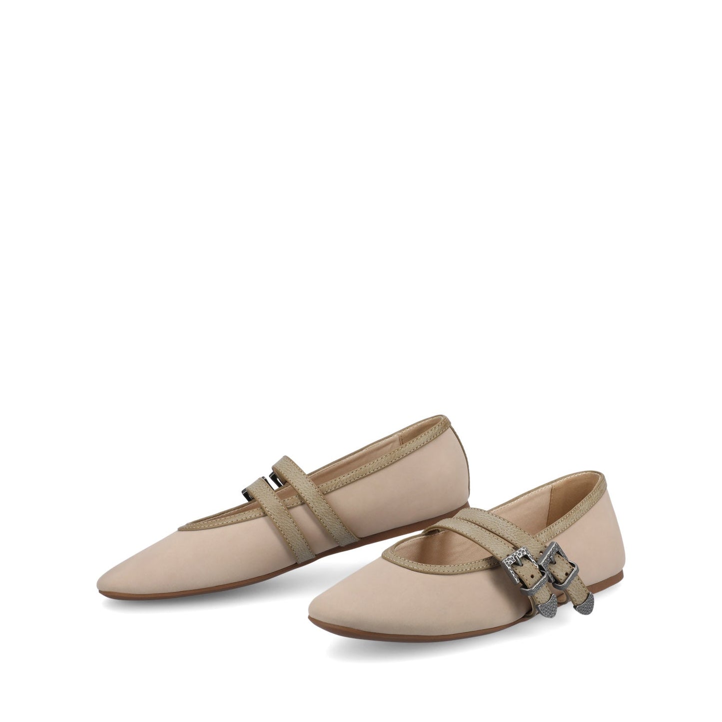 Journee FLORENE MARY JANE WESTERN FLATS - Sand