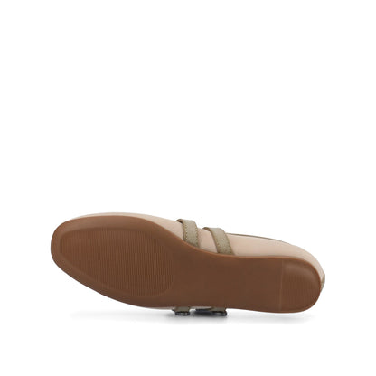 Journee FLORENE MARY JANE WESTERN FLATS - Sand