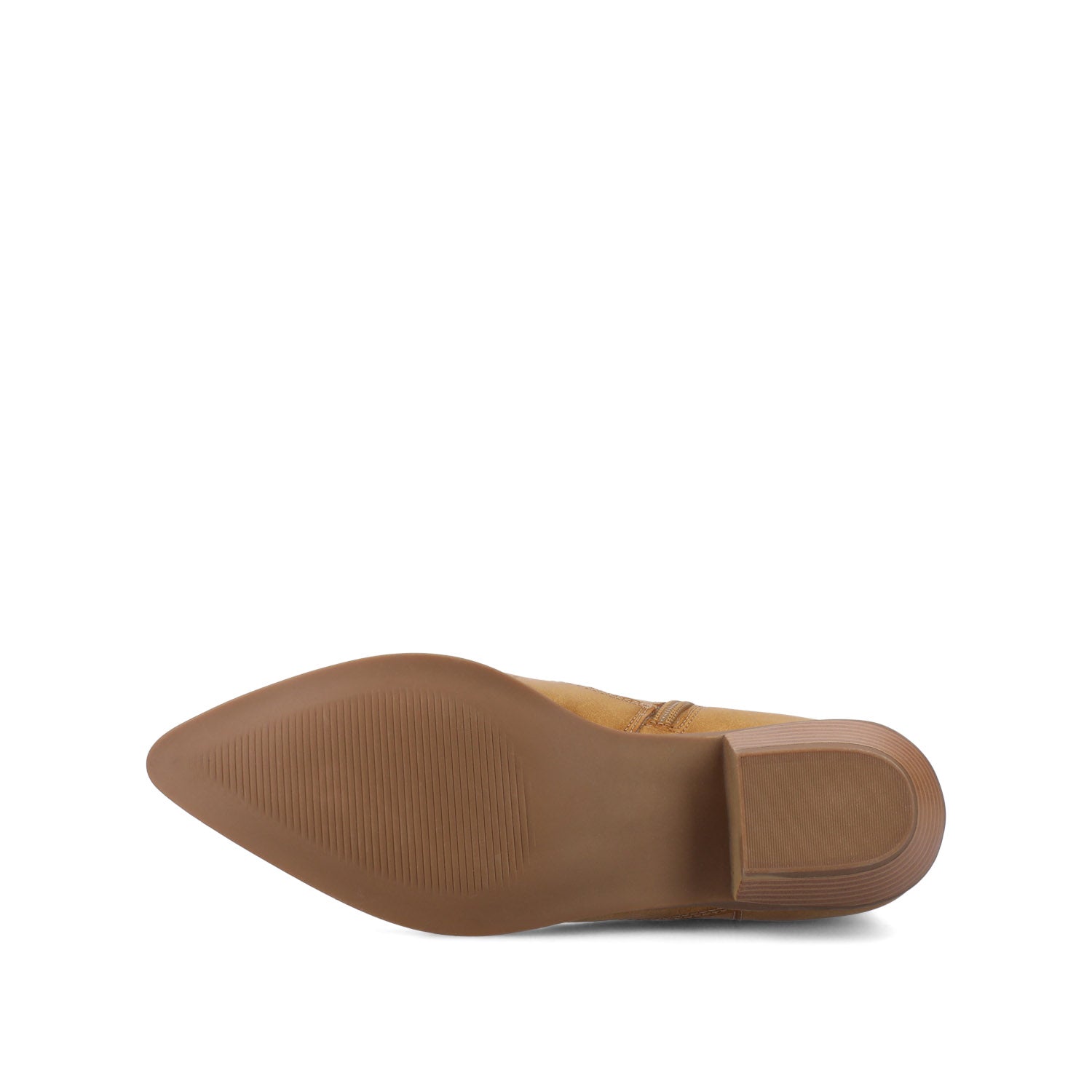 Journee TALIAH WESTERN ANKLE BOOTIES - Tan