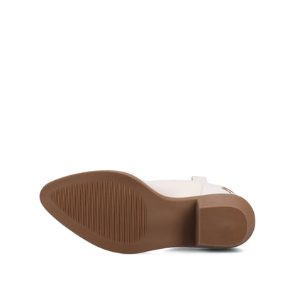 Journee UNDERWOOD WESTERN STAR BOOTIES - White