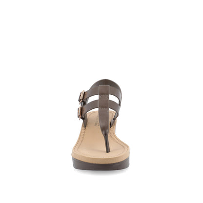 Journee BIANCA SANDALS IN STATEMENT COLORS - Brown