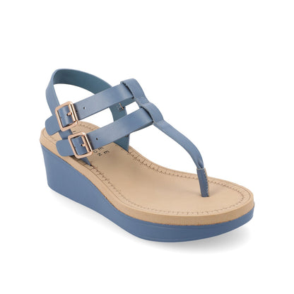 Journee BIANCA SANDALS IN STATEMENT COLORS - Blue