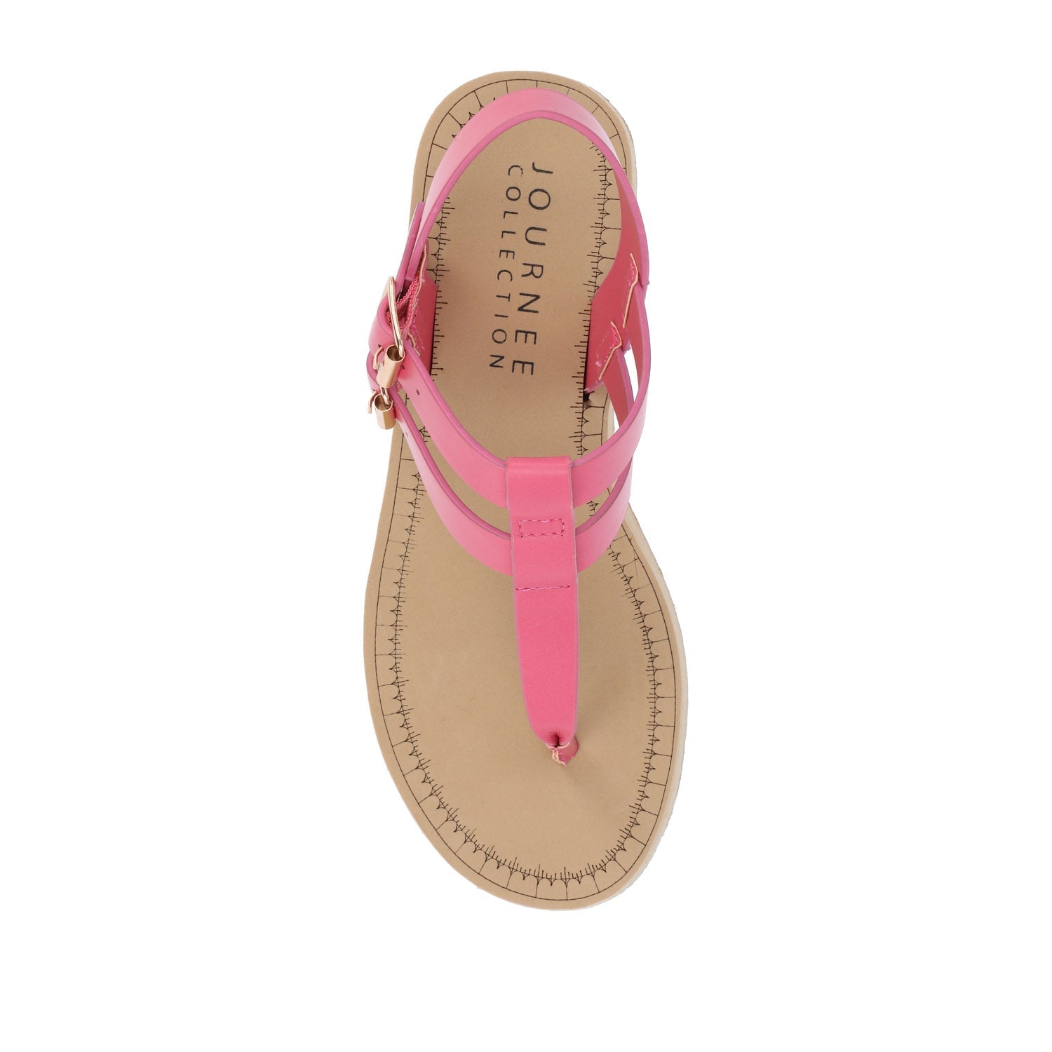 Journee BIANCA SANDALS IN STATEMENT COLORS - Pink