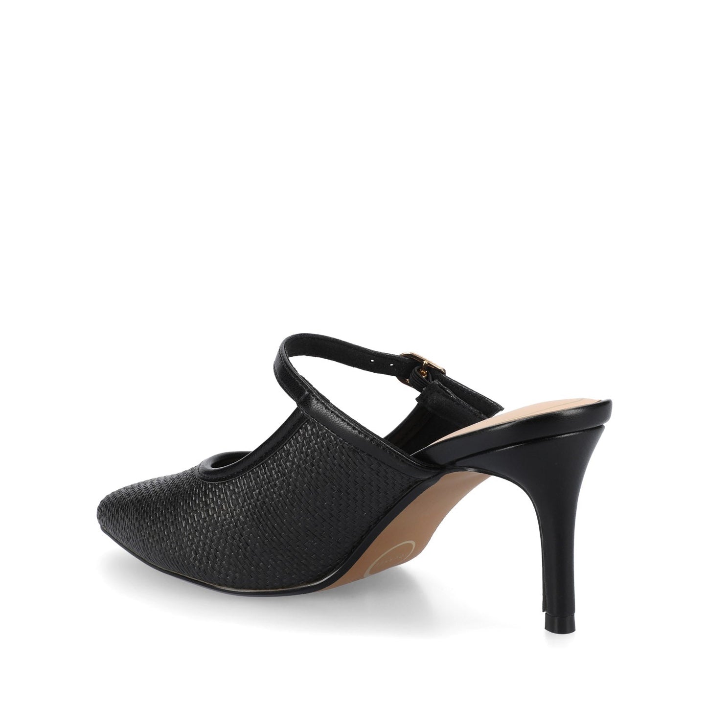 Journee TIFFEE SLIP ON HEELS - Black