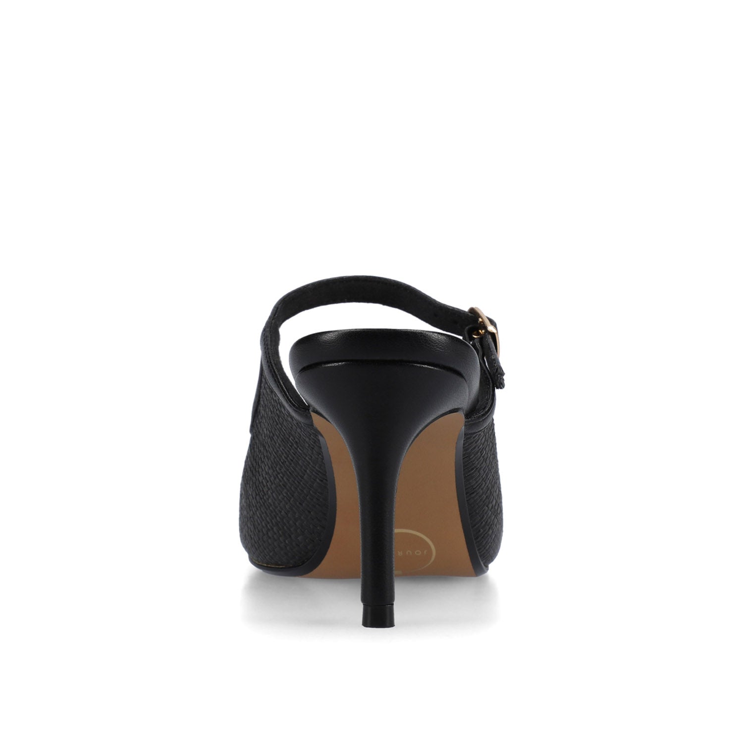Journee TIFFEE SLIP ON HEELS - Black