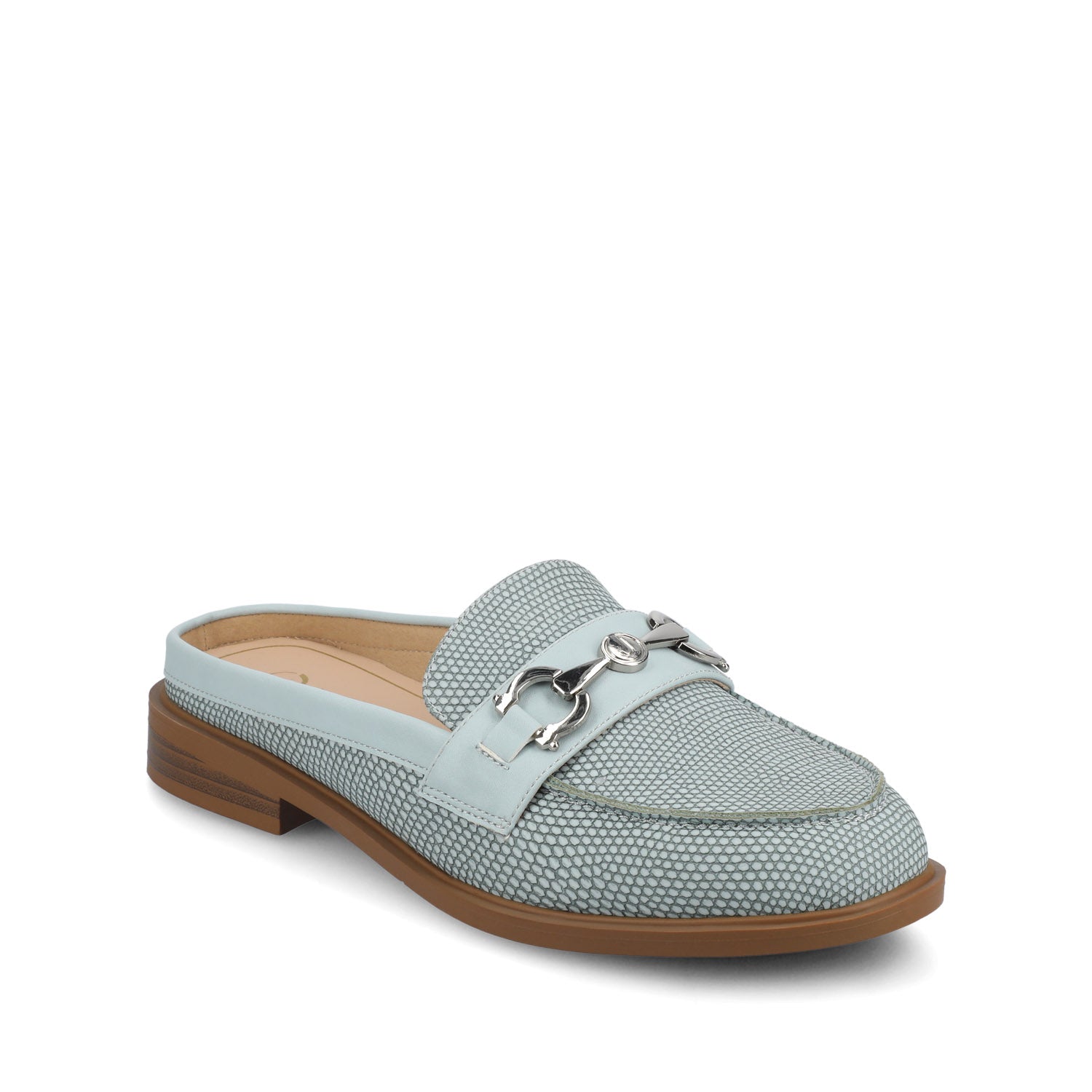Journee RAYLA SLIP ON LOAFERS - Blue Lizard