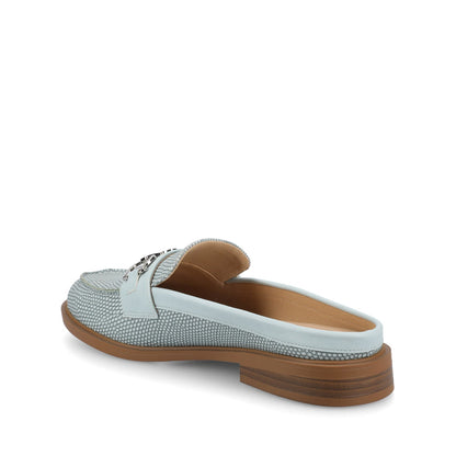 Journee RAYLA SLIP ON LOAFERS - Blue Lizard