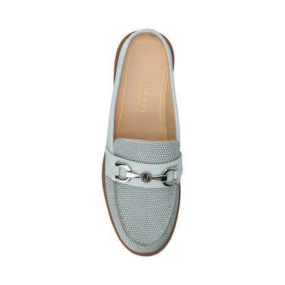 Journee RAYLA SLIP ON LOAFERS - Blue Lizard