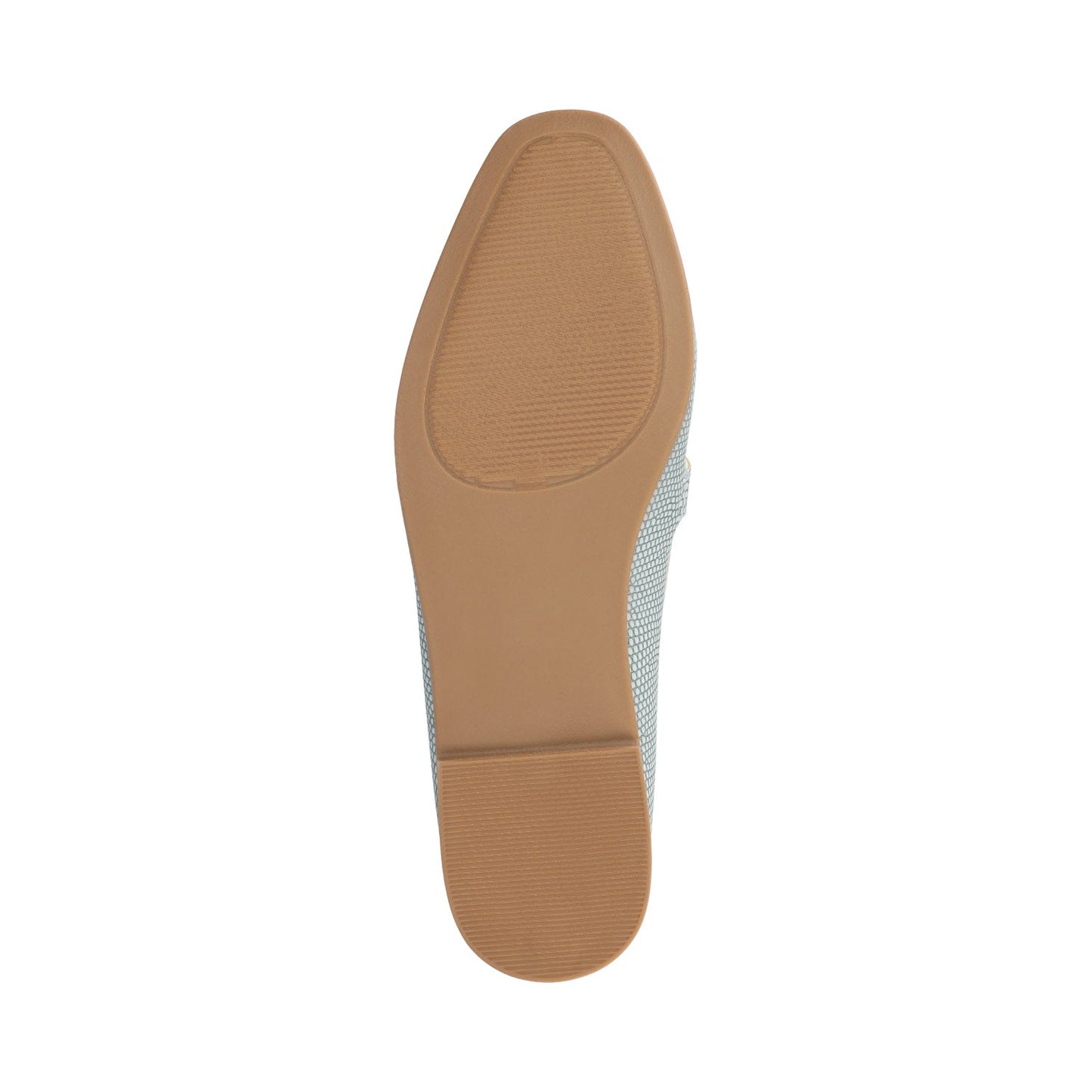 Journee MIZZA LOAFER FLATS IN VEGAN LEATHER - Blue Lizard