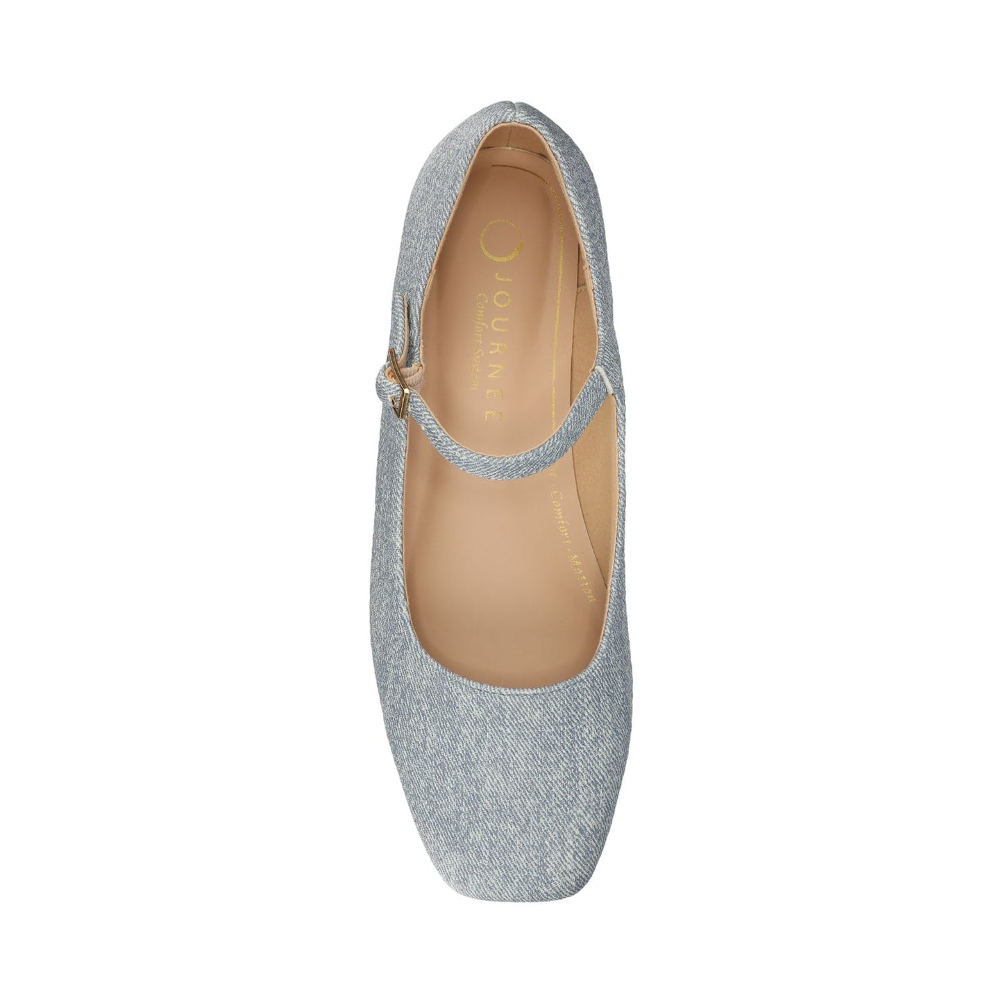 Journee CARRIE DRESS FLATS - Denim