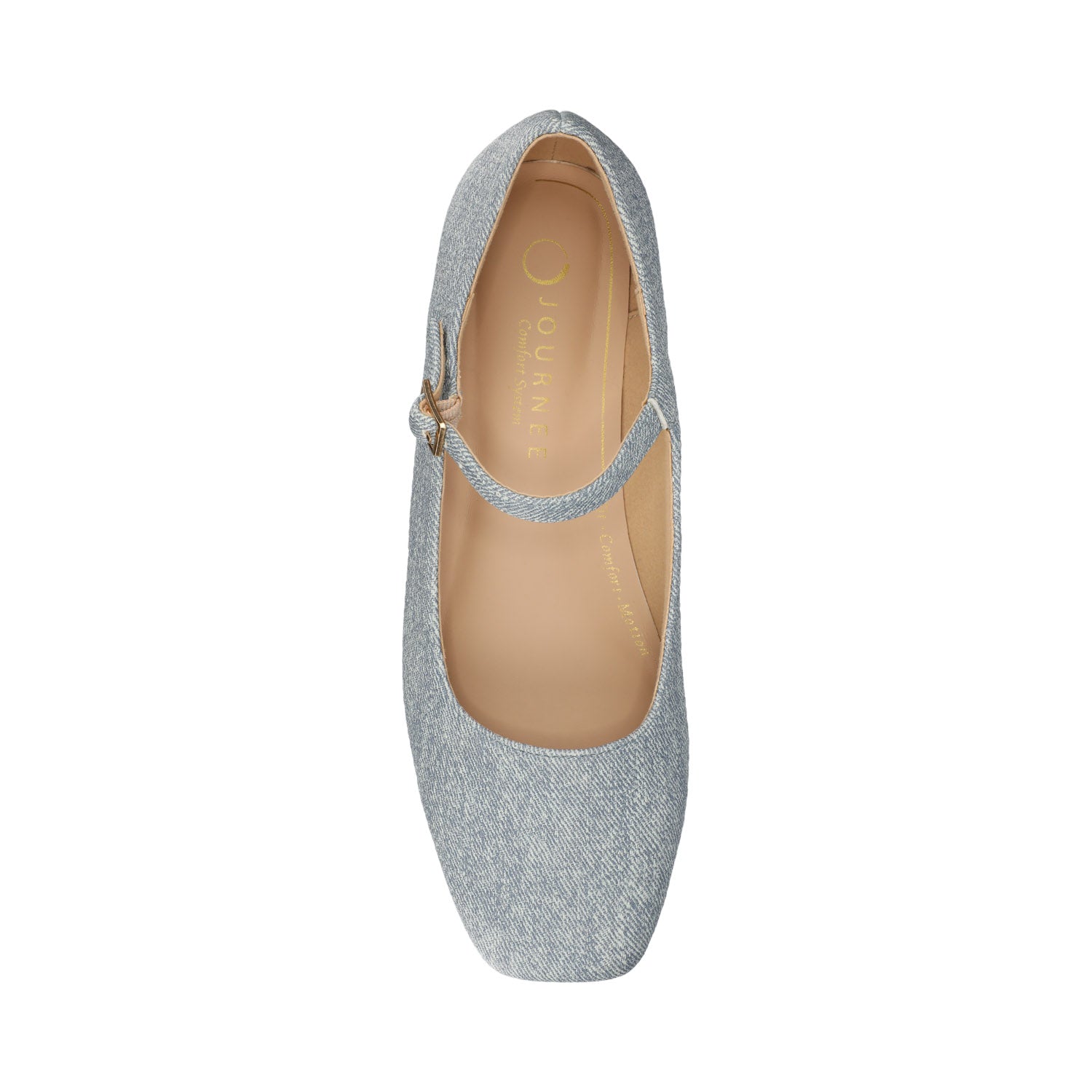 Journee CARRIE DRESS FLATS - Denim