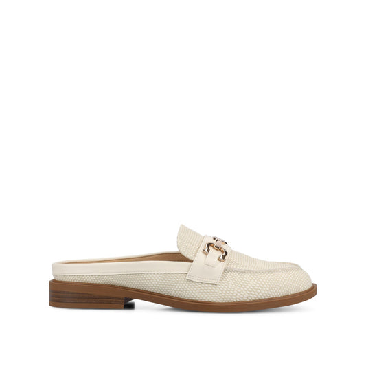 Journee RAYLA SLIP ON LOAFERS - Bone Lizard
