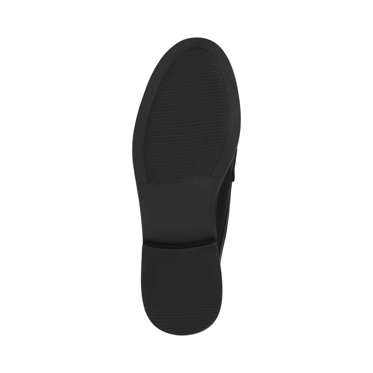 Journee RAYLA SLIP ON LOAFERS - Black Lizard