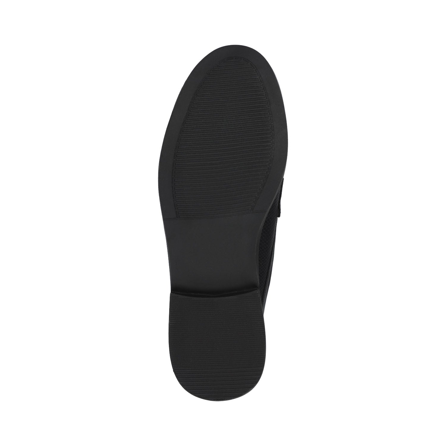 Journee RAYLA SLIP ON LOAFERS - Black Lizard