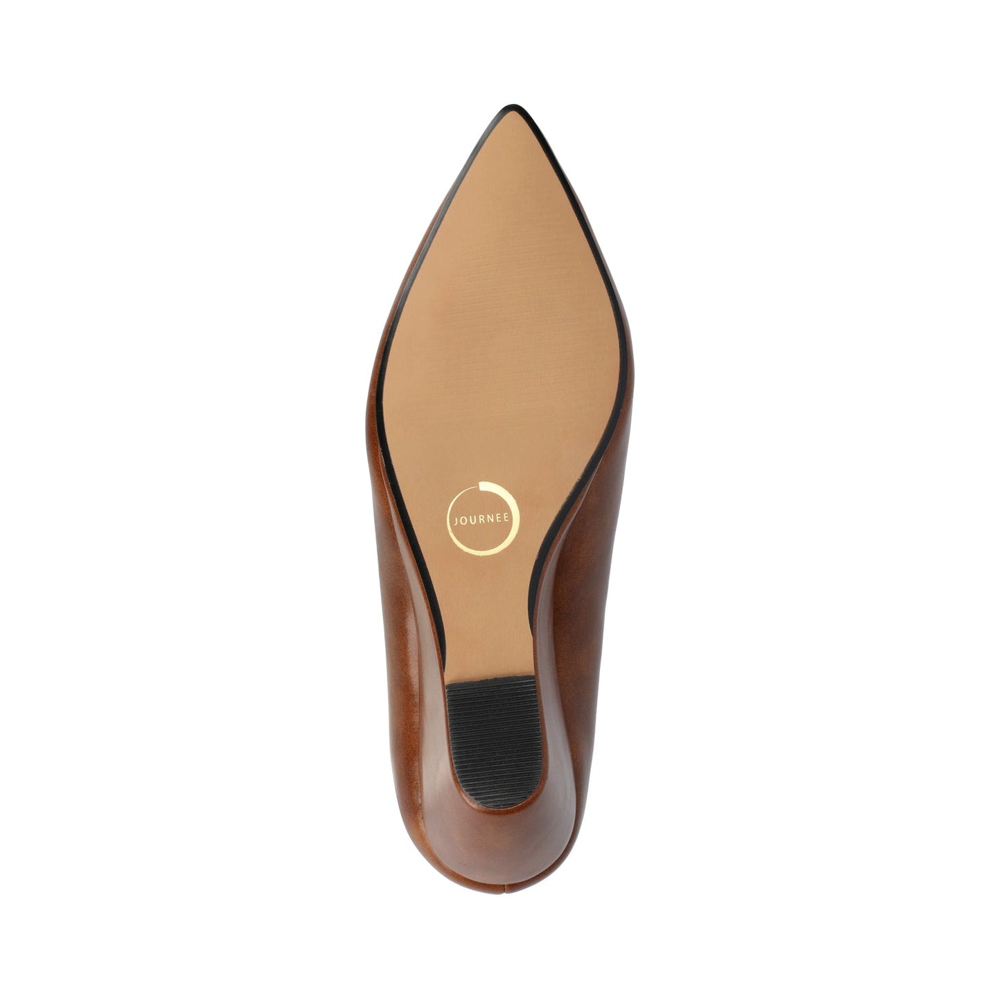 Journee DANIKA DRESS WEDGES - Cognac
