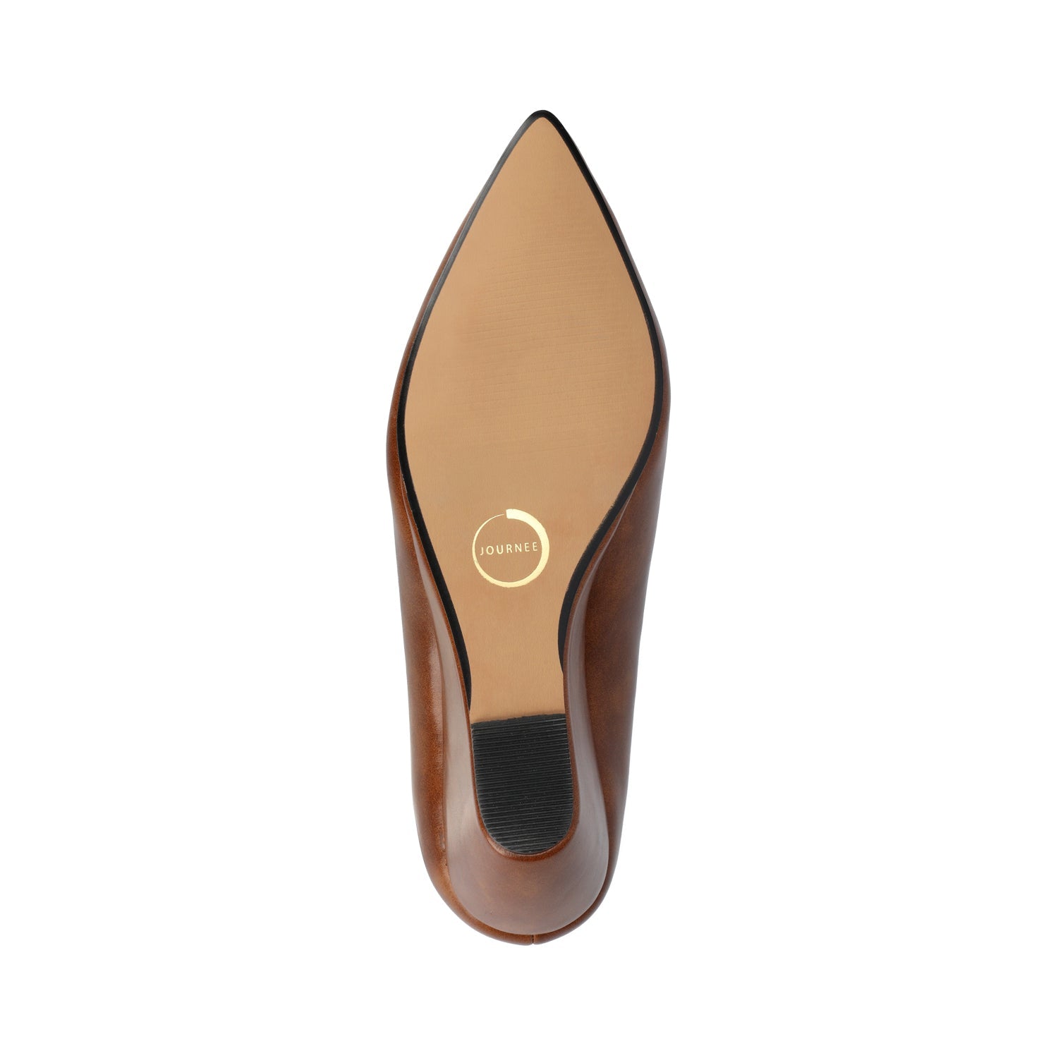 Journee DANIKA DRESS WEDGES - Cognac