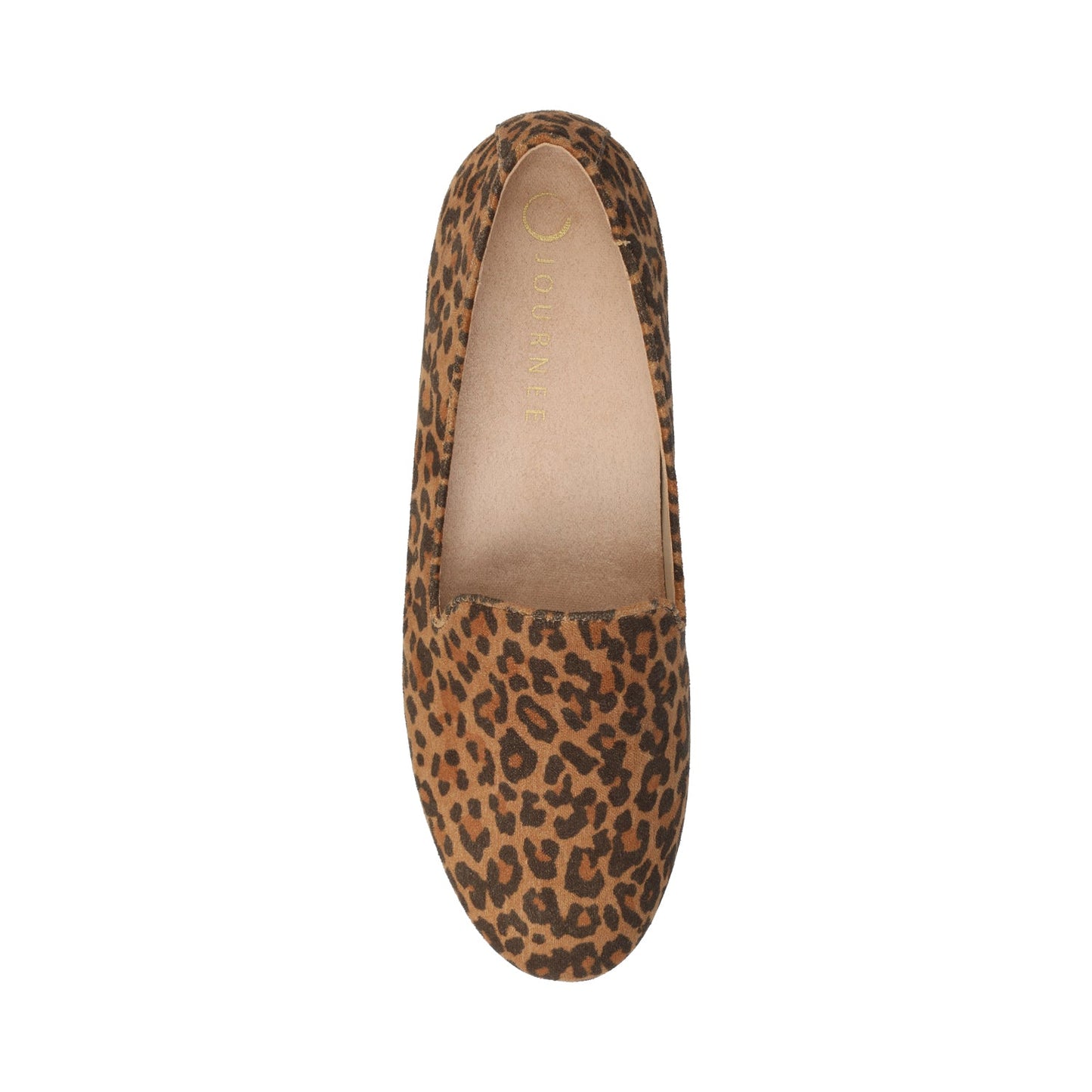 Journee ISHANI BALLET FLATS - Leopard/Camel