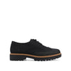 Black Faux Suede