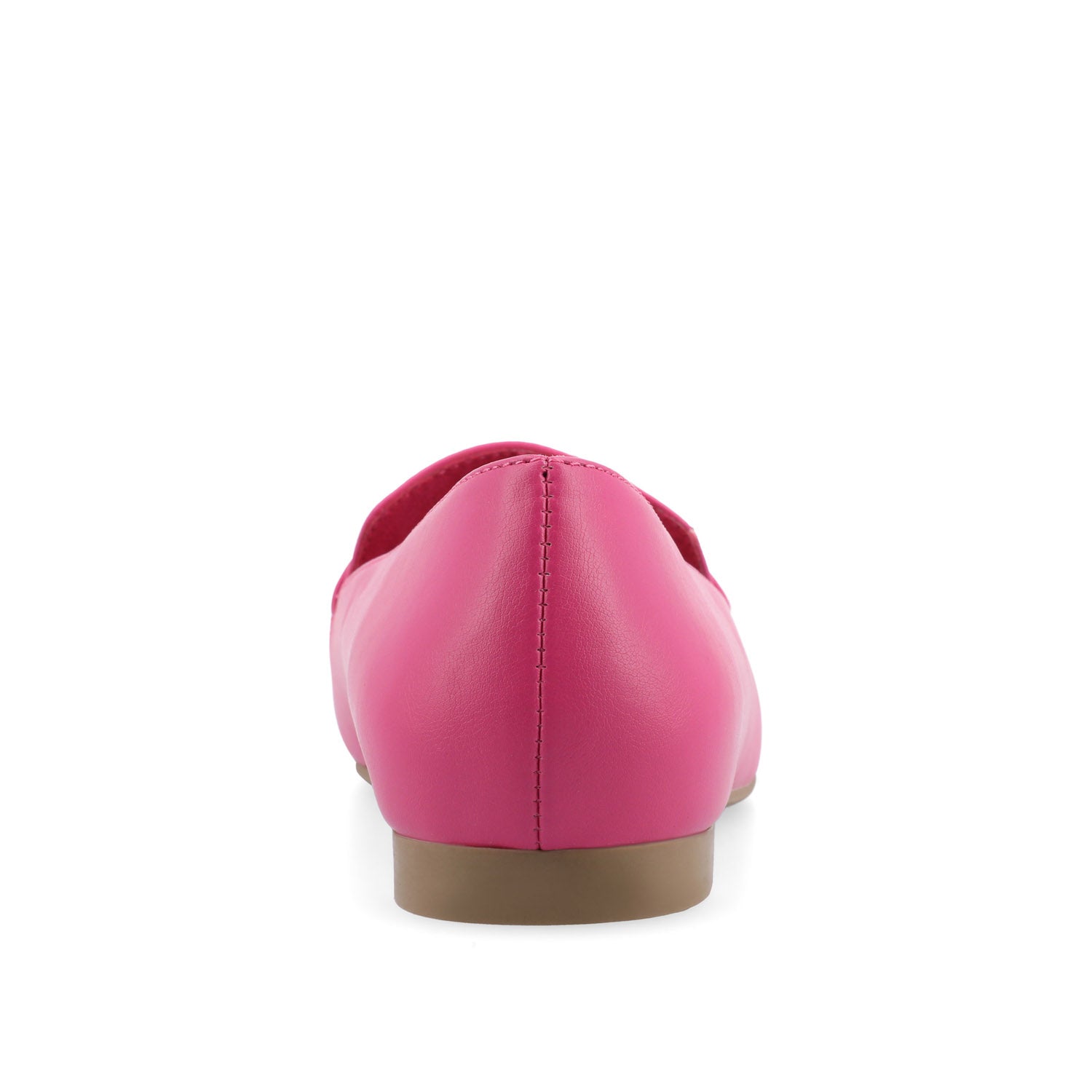 Journee WRENN LOAFER FLATS IN VEGAN LEATHER - Fuchsia PU