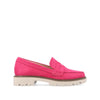 Pink Faux Suede