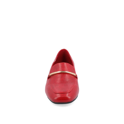 Journee WRENN LOAFER FLATS IN PRINT - Red Lizard