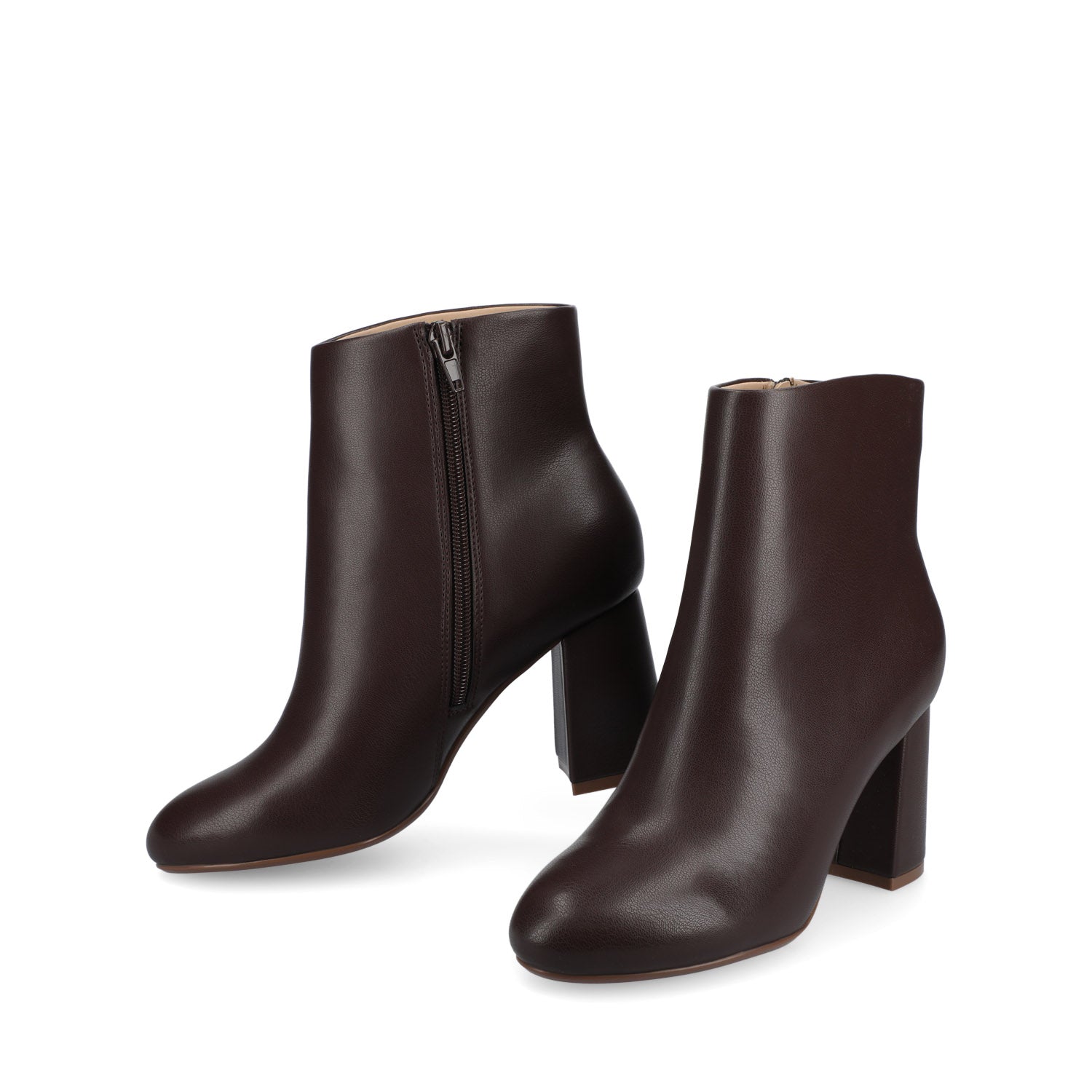 Journee KIT DRESS BOOTIES - Chocolate