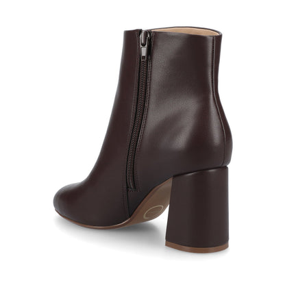 Journee KIT DRESS BOOTIES - Chocolate