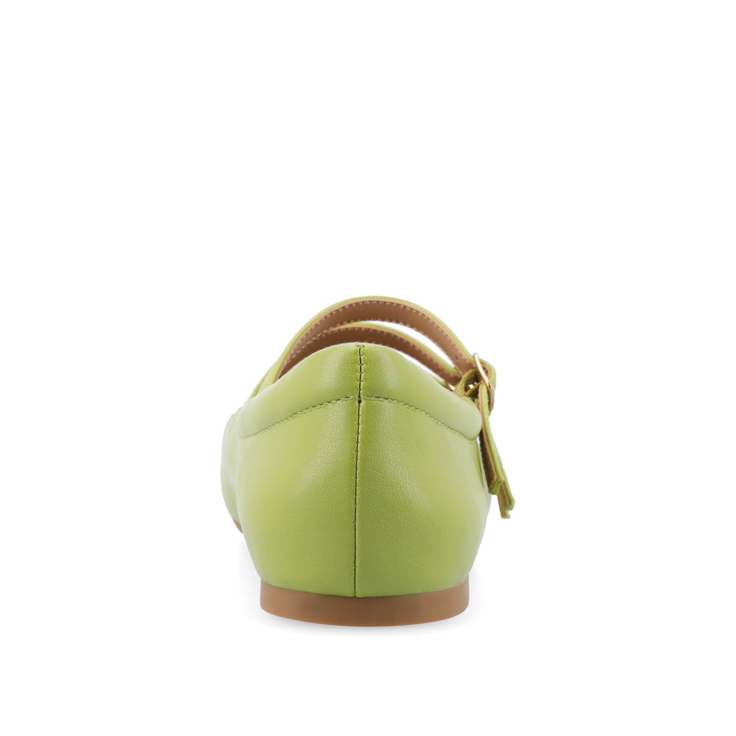 Journee DARLIN BALLET FLATS IN VEGAN LEATHER - Green PU