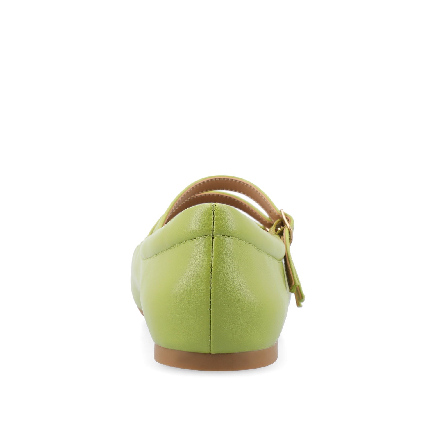 Journee DARLIN BALLET FLATS IN VEGAN LEATHER - Green PU