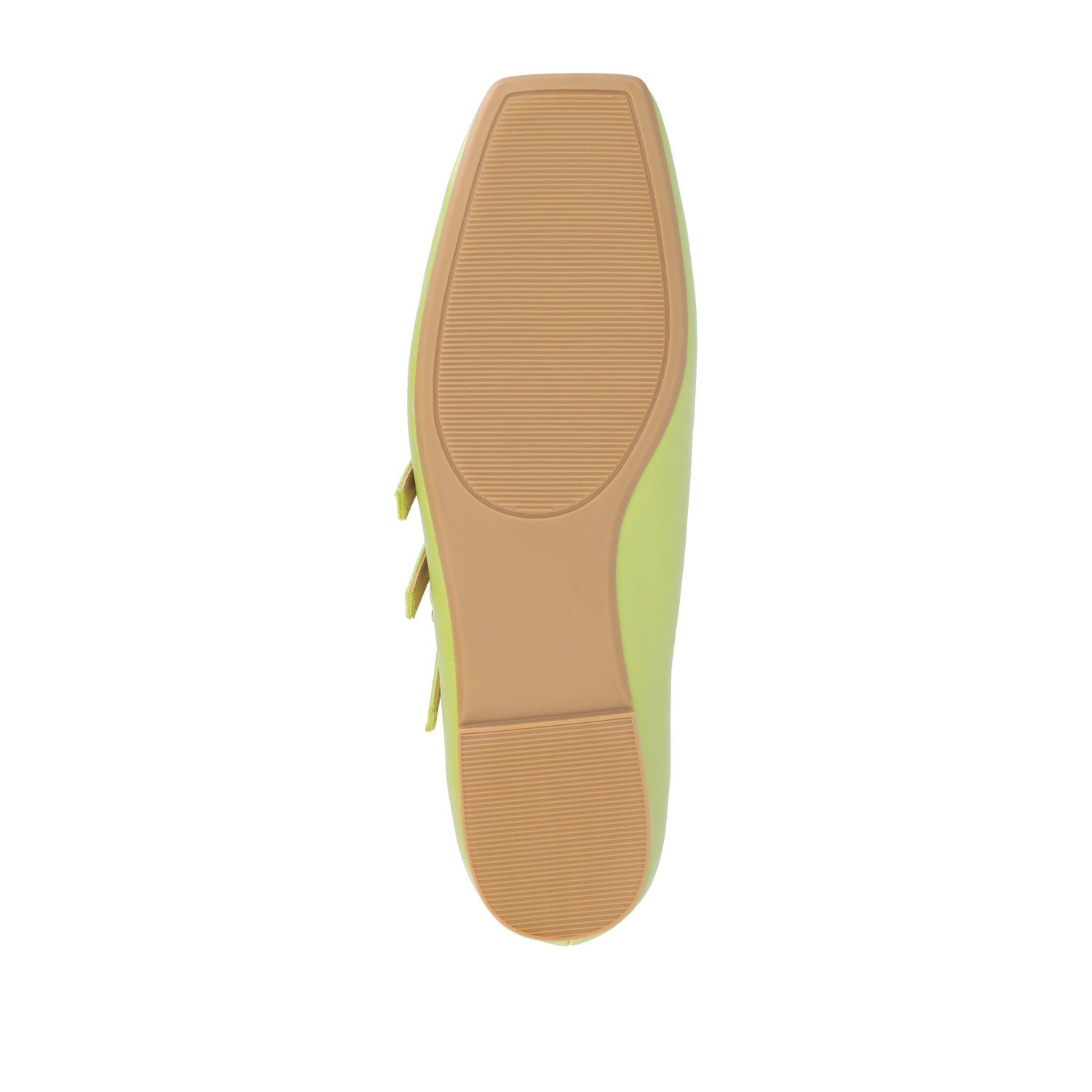 Journee DARLIN BALLET FLATS IN VEGAN LEATHER - Green PU