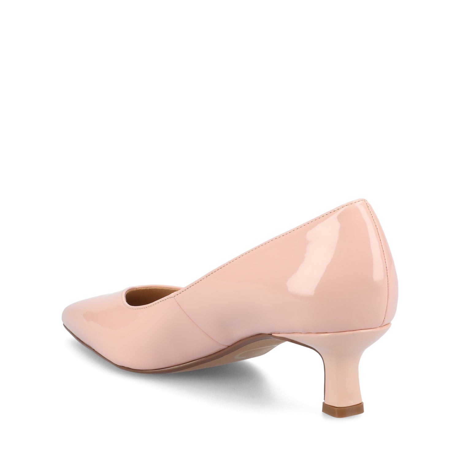 Journee PAMMIE KITTEN HEELS IN PATENT - Pink Patent