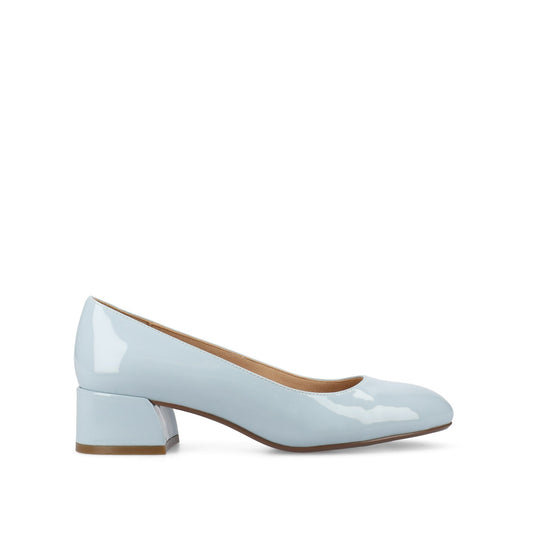 Journee SAAR II LOW PUMP HEELS IN PATENT - Blue Patent