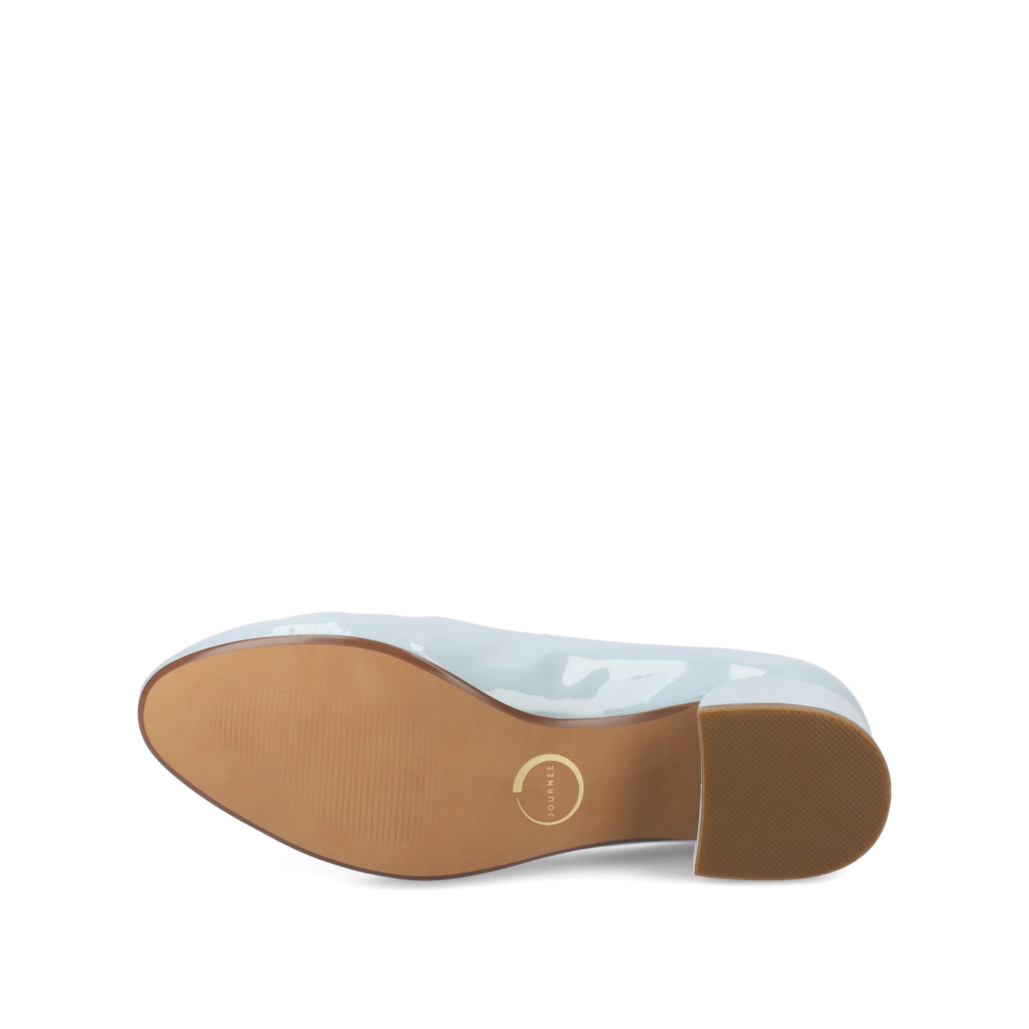 Journee SAAR II LOW PUMP HEELS IN PATENT - Blue Patent