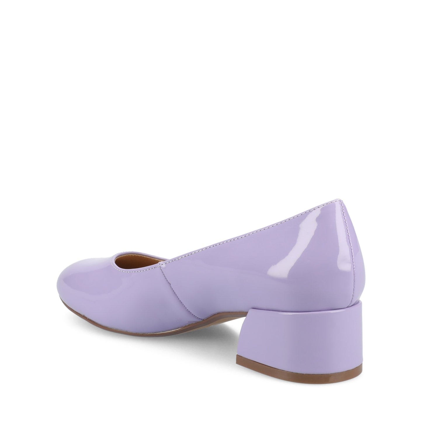 Journee SAAR II LOW PUMP HEELS IN PATENT - Lilac Patent