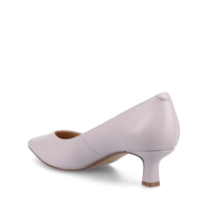 Journee PAMMIE KITTEN HEELS IN VEGAN LEATHER - Lilac PU