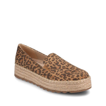 Journee CATALINA SLIP ON ESPADRILLES - Leopard