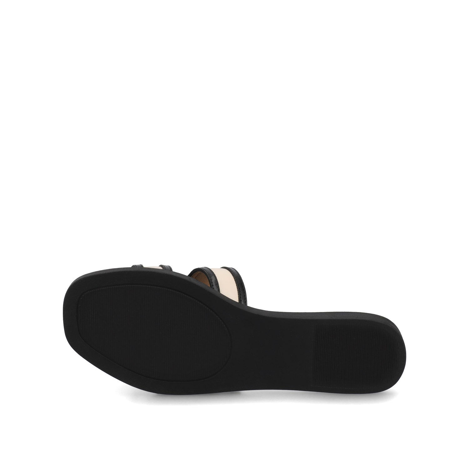 Journee PRIMAH FLAT SANDALS - Bone