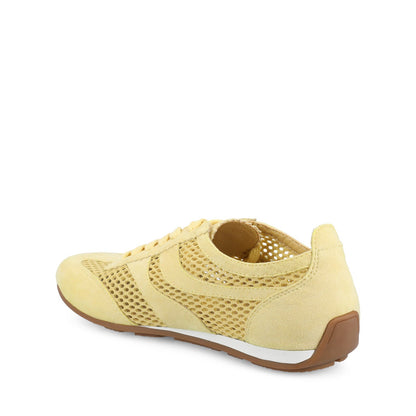 Journee CHASSE MESH SNEAKERS - Yellow