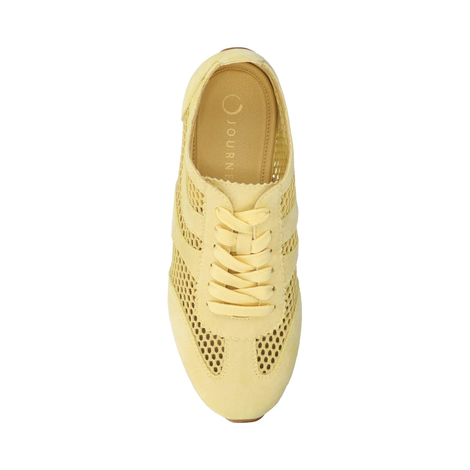 Journee CHASSE MESH SNEAKERS - Yellow
