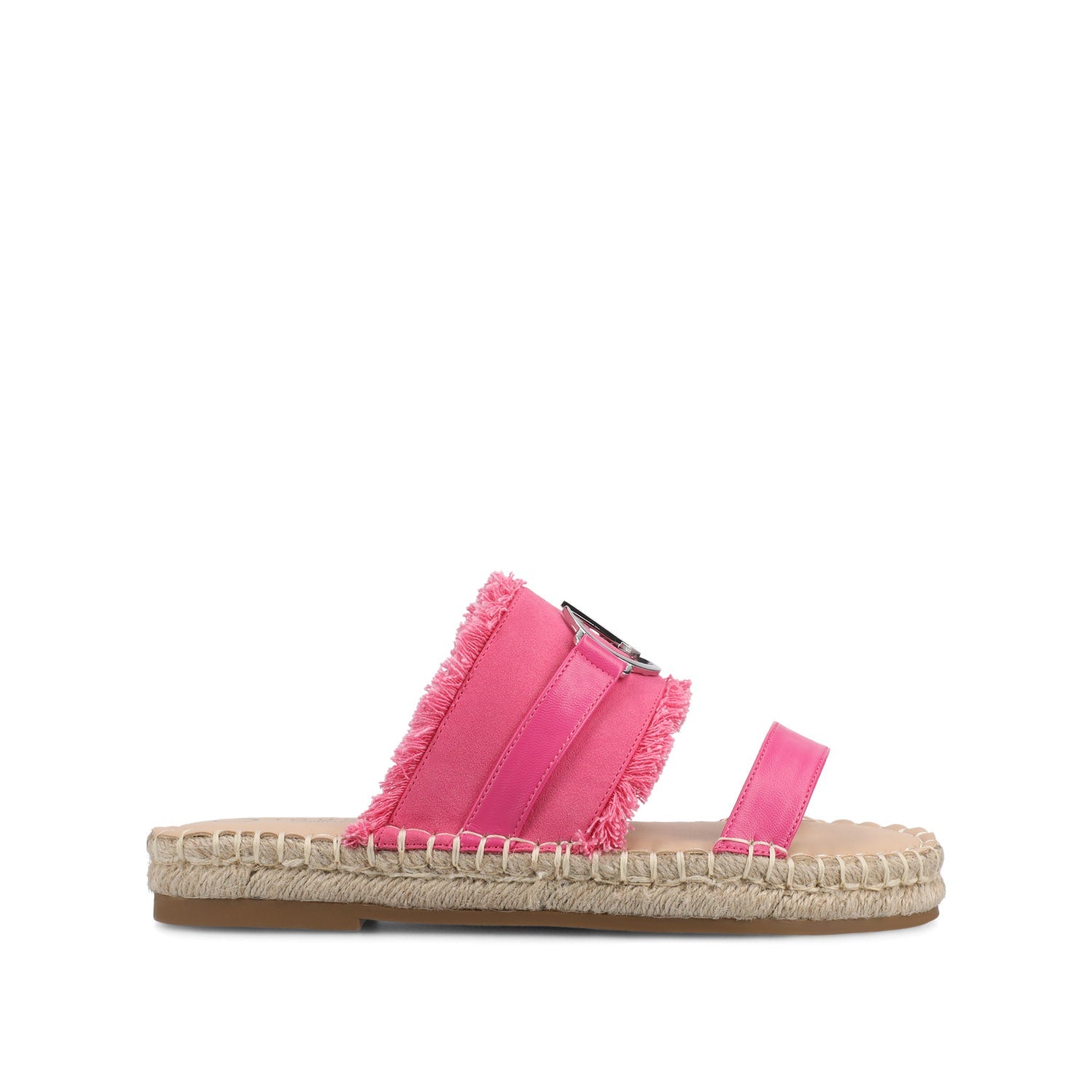 Journee KEELEE ESPADRILLE SANDALS - Hot Pink