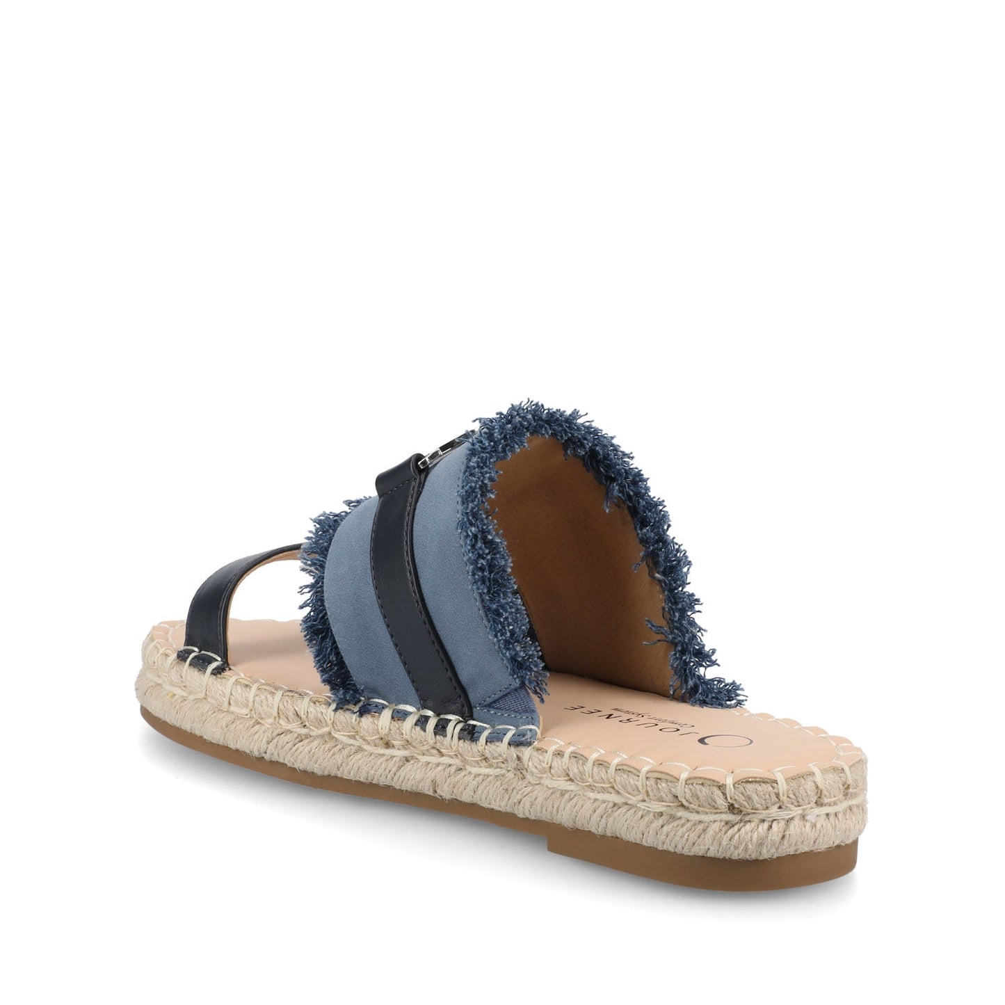 Journee KEELEE ESPADRILLE SANDALS - Navy