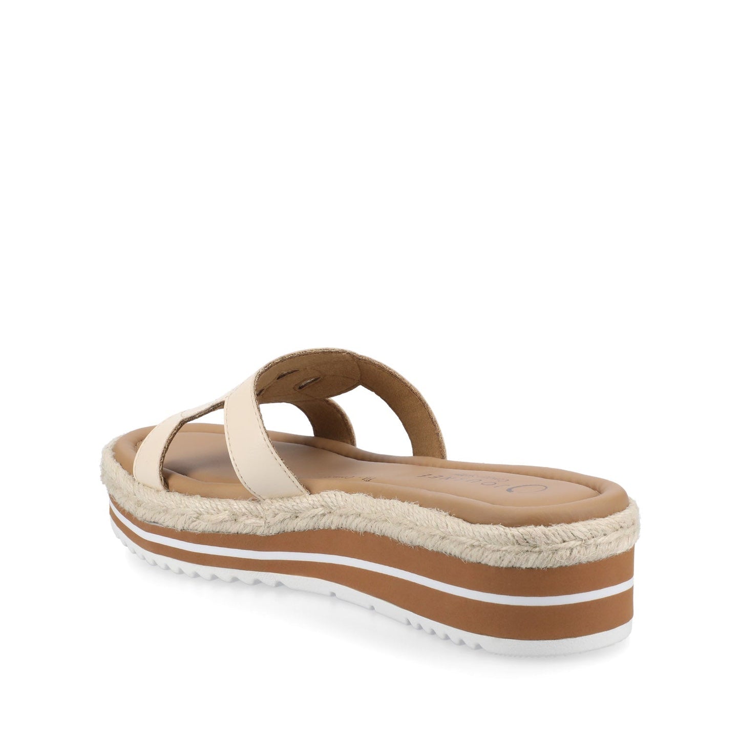 Journee ROSALINDA ESPADRILLE SANDALS - Bone