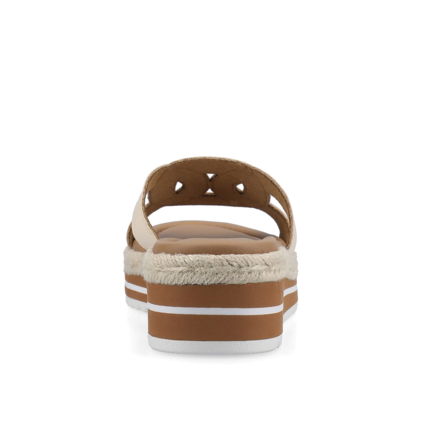 Journee ROSALINDA ESPADRILLE SANDALS - Bone