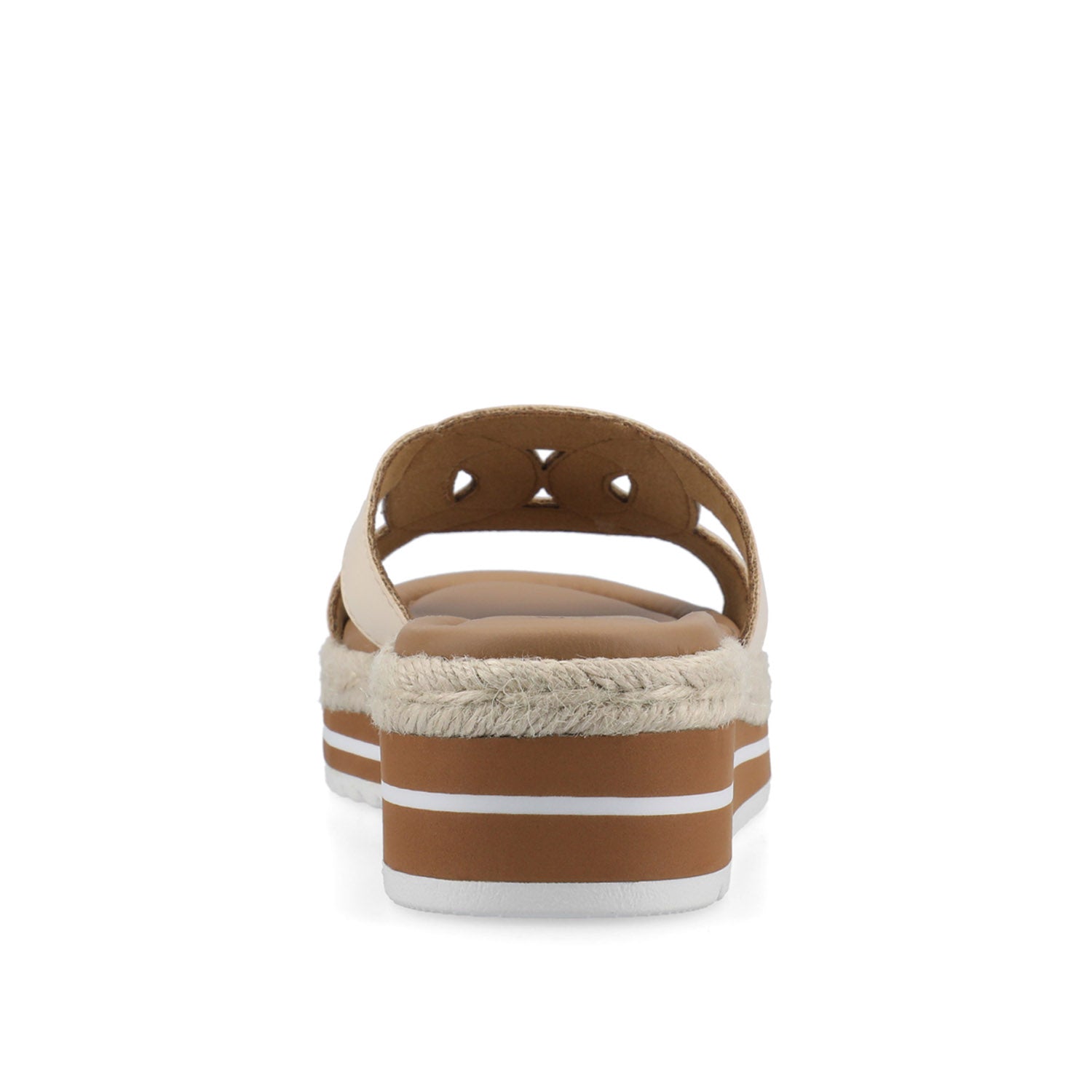 Journee ROSALINDA ESPADRILLE SANDALS - Bone