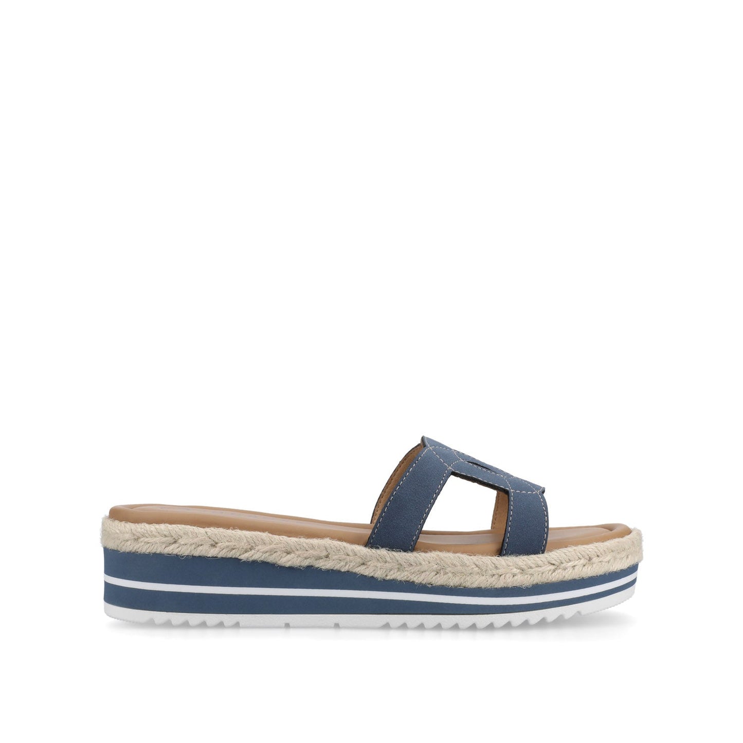 Journee ROSALINDA ESPADRILLE SANDALS - Denim