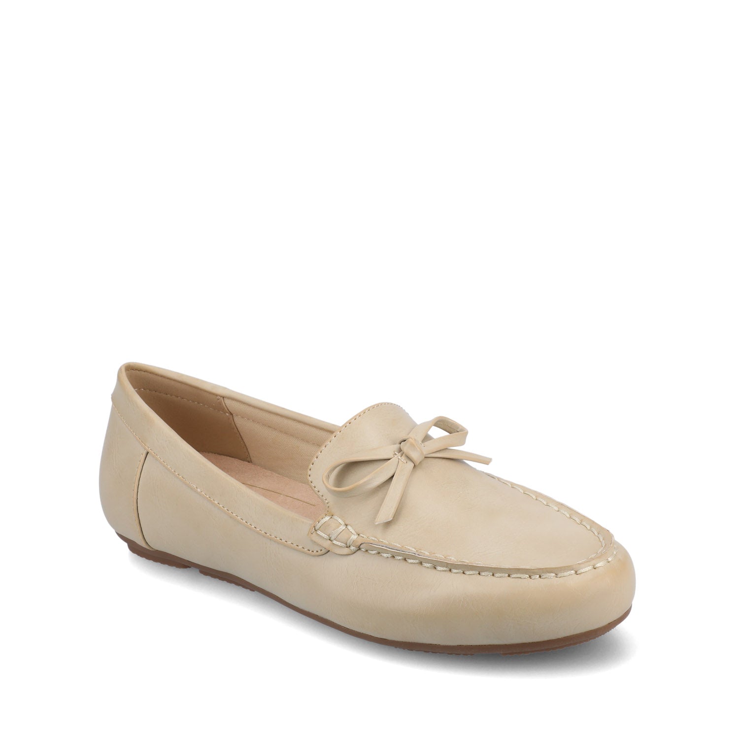 Journee NOVELLA DRIVING LOAFER - Beige