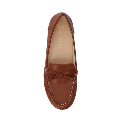 Journee NOVELLA DRIVING LOAFER - Cognac