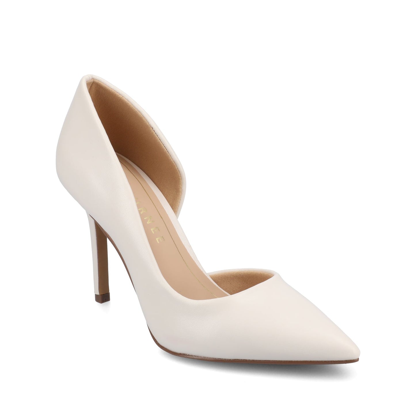 Journee BLANCA D'ORSAY STILETTO PUMPS - Bone