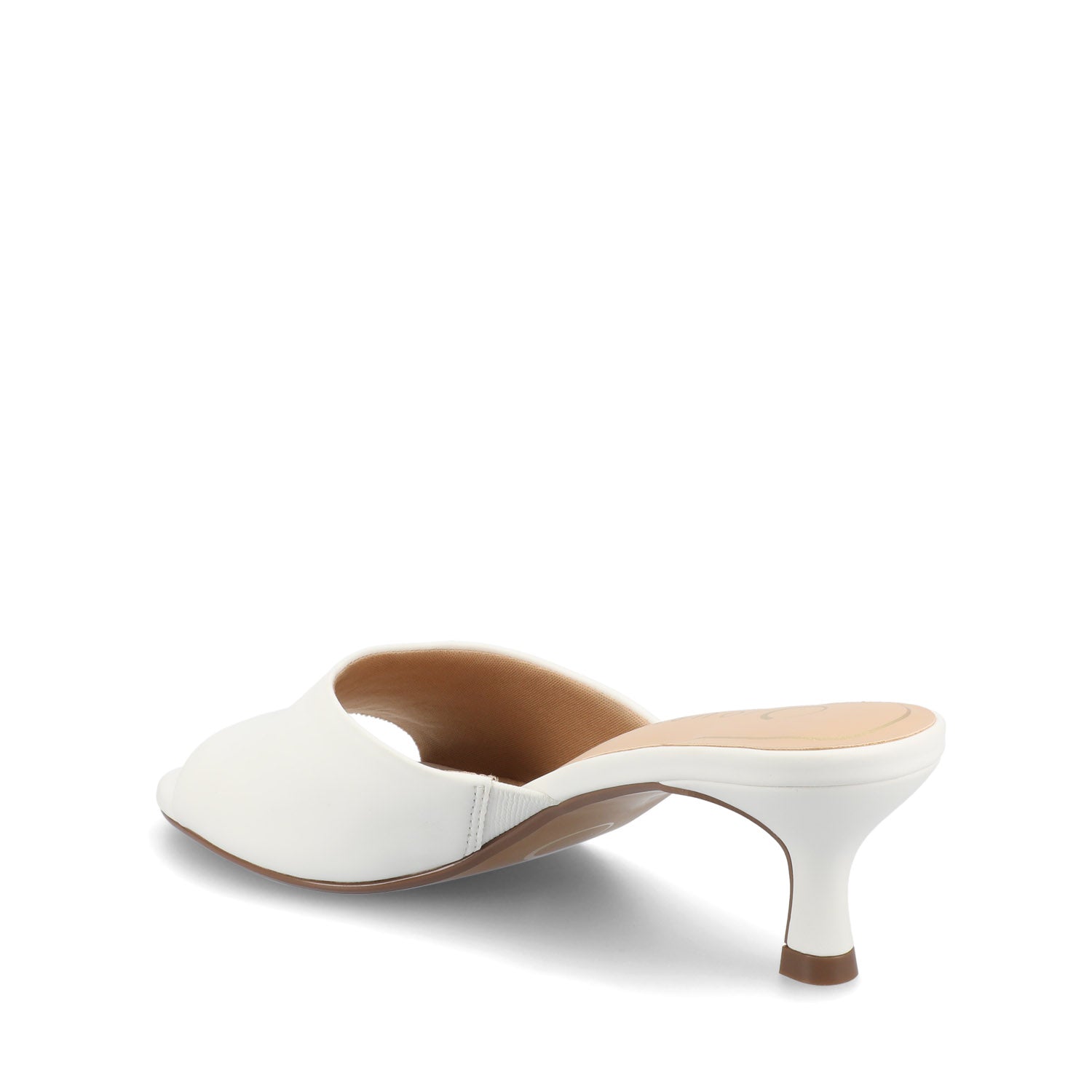 Journee JEYLAH DRESS HEELS - White PU